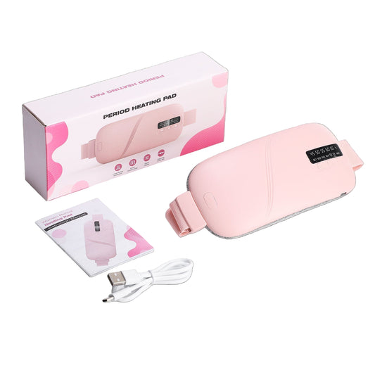 Menstrual Cramp Relief Heating Pad + BONUSES